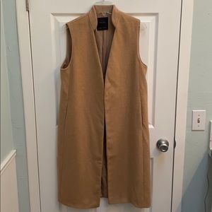 Vest (long) by Zara